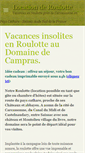 Mobile Screenshot of locationroulotte.fr